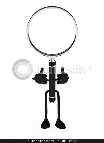 To use this stock image in your creative project, please select the size you need over to the right and click the "Add to Cart" button.
Your downloaded image will come with the Cutcaster watermark removed so don’t worry about the watermark you see on this page. magnifying lens figure stock photo, magnifying lens figure thumbs up white background by d3images