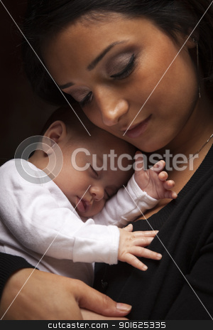 To use this stock image in your creative project, please select the size you need over to the right and click the "Add to Cart" button.
Your downloaded image will come with the Cutcaster watermark removed so don’t worry about the watermark you see on this page. Attractive Ethnic Woman with Her Newborn Baby stock photo, Young Attractive Ethnic Woman Holding Her Newborn Baby Under Dramatic Lighting. by Andy Dean
