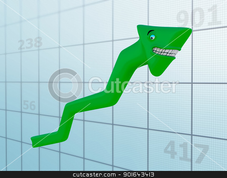 To use this stock image in your creative project, please select the size you need over to the right and click the "Add to Cart" button.
Your downloaded image will come with the Cutcaster watermark removed so don’t worry about the watermark you see on this page. Cartoon happy graph over a chart background stock photo, Cartoon happy graph over a chart background by Mopic