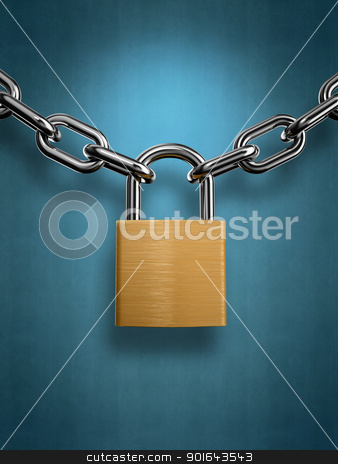 To use this stock image in your creative project, please select the size you need over to the right and click the "Add to Cart" button.
Your downloaded image will come with the Cutcaster watermark removed so don’t worry about the watermark you see on this page. Padlock with a chain on a blue background stock photo, Padlock with a chain on a blue background by Mopic