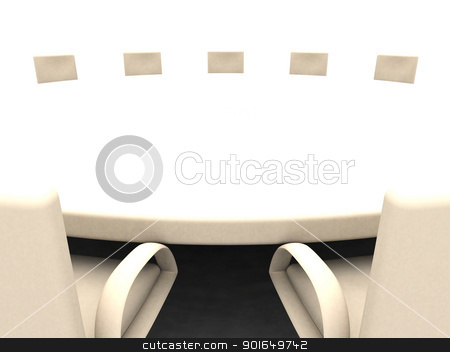 To use this stock image in your creative project, please select the size you need over to the right and click the "Add to Cart" button.
Your downloaded image will come with the Cutcaster watermark removed so don’t worry about the watermark you see on this page. Round Table stock photo, 3D rendered illustration.
by Michael Osterrieder