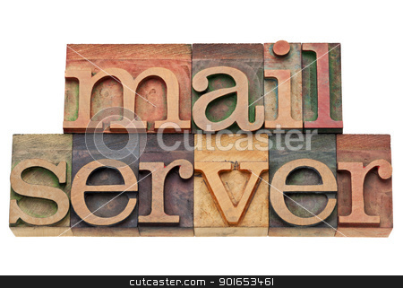 To use this stock image in your creative project, please select the size you need over to the right and click the "Add to Cart" button.
Your downloaded image will come with the Cutcaster watermark removed so don’t worry about the watermark you see on this page. mail server words stock photo, mail server - internet and computer concept - isolated text in vintage letterpress wood type by Marek Uliasz