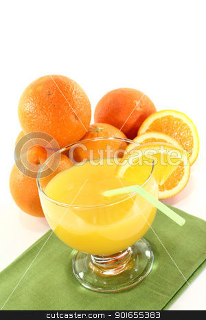 To use this stock image in your creative project, please select the size you need over to the right and click the "Add to Cart" button.
Your downloaded image will come with the Cutcaster watermark removed so don’t worry about the watermark you see on this page. fresh orange juice with orange halves stock photo, glass of freshly squeezed orange juice with orange halves on a light background by Maren Wischnewski