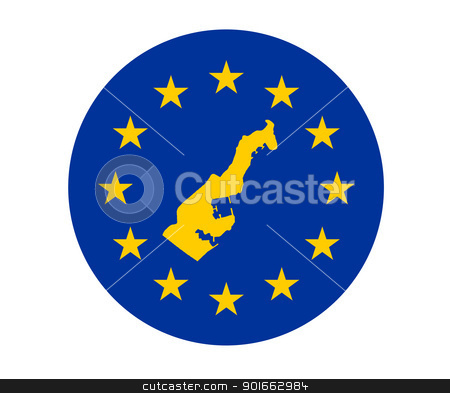 To use this stock image in your creative project, please select the size you need over to the right and click the "Add to Cart" button.
Your downloaded image will come with the Cutcaster watermark removed so don’t worry about the watermark you see on this page. Monaco European flag stock photo, Map of Monaco on European Union flag with yellow stars. by Martin Crowdy