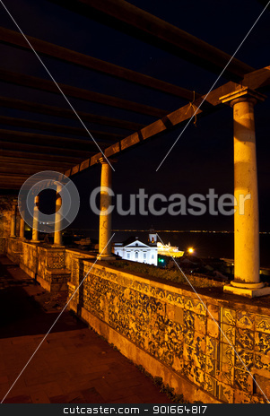 To use this stock image in your creative project, please select the size you need over to the right and click the "Add to Cart" button.
Your downloaded image will come with the Cutcaster watermark removed so don’t worry about the watermark you see on this page. Miradouro de Santa Luzia stock photo, famous viewing point in Lisbon at night by Juliane Jacobs