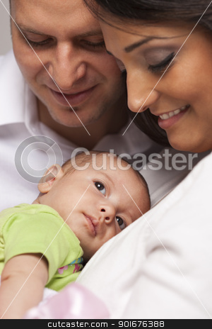 To use this stock image in your creative project, please select the size you need over to the right and click the "Add to Cart" button.
Your downloaded image will come with the Cutcaster watermark removed so don’t worry about the watermark you see on this page. Mixed Race Young Family with Newborn Baby stock photo, Happy Young Attractive Mixed Race Family with Newborn Baby. by Andy Dean