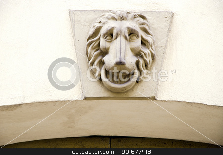 To use this stock image in your creative project, please select the size you need over to the right and click the "Add to Cart" button.
Your downloaded image will come with the Cutcaster watermark removed so don’t worry about the watermark you see on this page. Lion symbol on ancient grunge architectural wall stock photo, Lion symbol on ancient grunge architectural wall closeup. by sauletas