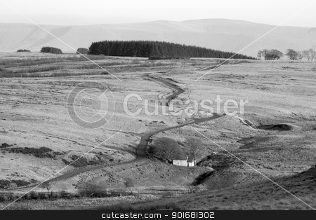 To use this stock image in your creative project, please select the size you need over to the right and click the "Add to Cart" button.
Your downloaded image will come with the Cutcaster watermark removed so don’t worry about the watermark you see on this page. Narrow twisting road over the Mynydd Epynt hills in Wales UK. stock photo, Narrow twisting road over the Mynydd Epynt hills in Wales UK. by Stephen Rees