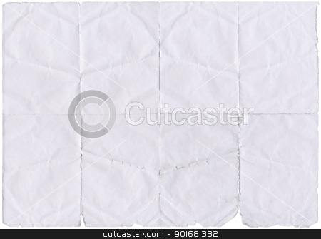 To use this stock image in your creative project, please select the size you need over to the right and click the "Add to Cart" button.
Your downloaded image will come with the Cutcaster watermark removed so don’t worry about the watermark you see on this page. Isolated old white folded paper with torn edges. stock photo, Isolated old white folded paper with torn edges. by Stephen Rees