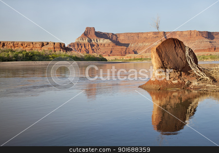 To use this stock image in your creative project, please select the size you need over to the right and click the "Add to Cart" button.
Your downloaded image will come with the Cutcaster watermark removed so don’t worry about the watermark you see on this page. Colorado River in Canyonlands stock photo, Colorado River in Canyonlands National Park near Potash, Utah by Marek Uliasz