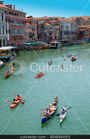 To use this stock image in your creative project, please select the size you need over to the right and click the "Add to Cart" button.
Your downloaded image will come with the Cutcaster watermark removed so don’t worry about the watermark you see on this page. Rowing boats on Canal Grande at Venezia - Italy stock photo, Italy - Venezia - Rowing boats on Canal Grande by padebat