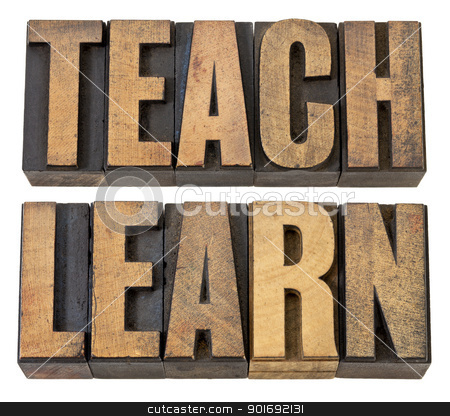 To use this stock image in your creative project, please select the size you need over to the right and click the "Add to Cart" button.
Your downloaded image will come with the Cutcaster watermark removed so don’t worry about the watermark you see on this page. teach. learn - words in wood type stock photo, teach and learn - education concept - isolated words in vintage letterpress wood type by Marek Uliasz