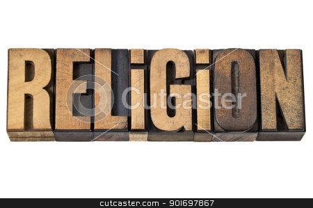 To use this stock image in your creative project, please select the size you need over to the right and click the "Add to Cart" button.
Your downloaded image will come with the Cutcaster watermark removed so don’t worry about the watermark you see on this page. religion word in vintage wood type stock photo, religion - isolated word in vintage letterpress wood type by Marek Uliasz