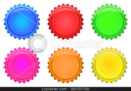 To use this stock image in your creative project, please select the size you need over to the right and click the "Add to Cart" button.
Your downloaded image will come with the Cutcaster watermark removed so don’t worry about the watermark you see on this page. Button collection stock photo, A Series of Button Badges - several colors by Tristan3D