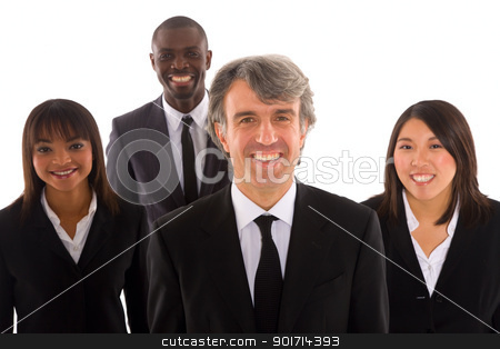 To use this stock image in your creative project, please select the size you need over to the right and click the "Add to Cart" button.
Your downloaded image will come with the Cutcaster watermark removed so don’t worry about the watermark you see on this page. multi-ethnic team stock photo, multi-ethnic team by ambrophoto