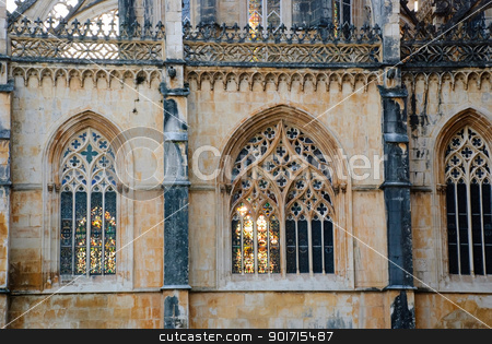 To use this stock image in your creative project, please select the size you need over to the right and click the "Add to Cart" button.
Your downloaded image will come with the Cutcaster watermark removed so don’t worry about the watermark you see on this page. Batalha monastery, detail, Portugal stock photo, Batalha monastery, Portugal, Unesco world heritage by dinozzaver