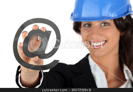 To use this stock image in your creative project, please select the size you need over to the right and click the "Add to Cart" button.
Your downloaded image will come with the Cutcaster watermark removed so don’t worry about the watermark you see on this page. Architect holding at symbol stock photo, Architect holding at symbol by photography33