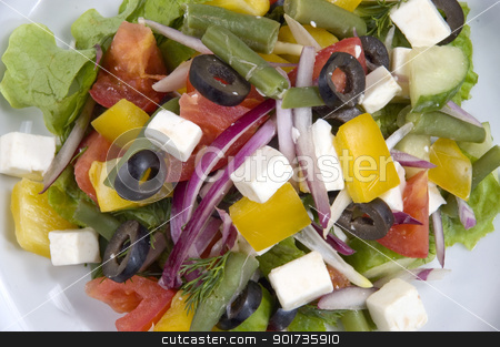 To use this stock image in your creative project, please select the size you need over to the right and click the "Add to Cart" button.
Your downloaded image will come with the Cutcaster watermark removed so don’t worry about the watermark you see on this page. Salad stock photo, Fresh Vegetables, Fruits and other foodstuffs. by Yury Ponomarev