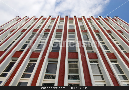To use this stock image in your creative project, please select the size you need over to the right and click the "Add to Cart" button.
Your downloaded image will come with the Cutcaster watermark removed so don’t worry about the watermark you see on this page. Modern Architecture. stock photo, Modern building from a brick. Glass windows. by Yury Ponomarev
