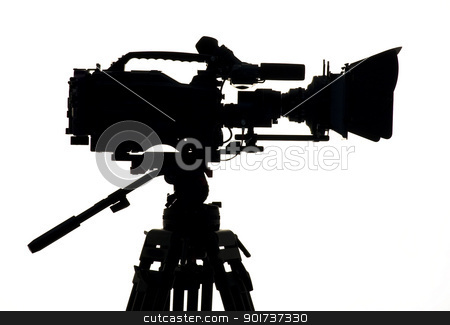 To use this stock image in your creative project, please select the size you need over to the right and click the "Add to Cart" button.
Your downloaded image will come with the Cutcaster watermark removed so don’t worry about the watermark you see on this page. Studio Lighting. stock photo, Silhouette of the camera and tripod. by Yury Ponomarev