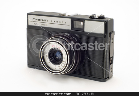To use this stock image in your creative project, please select the size you need over to the right and click the "Add to Cart" button.
Your downloaded image will come with the Cutcaster watermark removed so don’t worry about the watermark you see on this page. The old classical chamber. stock photo, 35-mm the old photographic chamber on a white background. by Yury Ponomarev