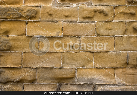 To use this stock image in your creative project, please select the size you need over to the right and click the "Add to Cart" button.
Your downloaded image will come with the Cutcaster watermark removed so don’t worry about the watermark you see on this page. Wall. stock photo, Old wall of a yellow brick. by Yury Ponomarev