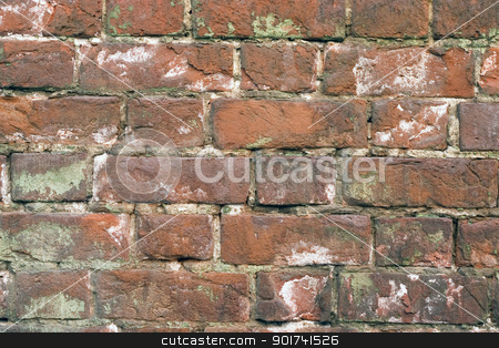 To use this stock image in your creative project, please select the size you need over to the right and click the "Add to Cart" button.
Your downloaded image will come with the Cutcaster watermark removed so don’t worry about the watermark you see on this page. Brick wall. stock photo, Old wall from a red brick. by Yury Ponomarev