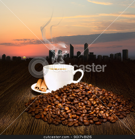 To use this stock image in your creative project, please select the size you need over to the right and click the "Add to Cart" button.
Your downloaded image will come with the Cutcaster watermark removed so don’t worry about the watermark you see on this page. Coffee beans and white cup stock photo, Image of coffee beans and white cup by Sergey Nivens