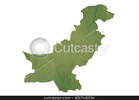 To use this stock image in your creative project, please select the size you need over to the right and click the "Add to Cart" button.
Your downloaded image will come with the Cutcaster watermark removed so don’t worry about the watermark you see on this page. Old green map of Pakistan stock photo, Old green map of Pakistan in textured green paper, isolated on white background. by Martin Crowdy