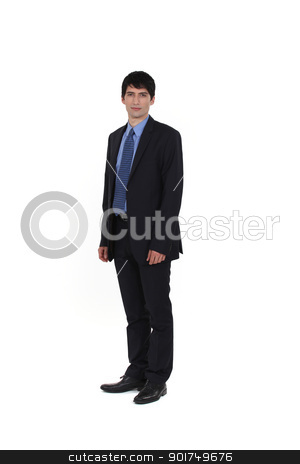 To use this stock image in your creative project, please select the size you need over to the right and click the "Add to Cart" button.
Your downloaded image will come with the Cutcaster watermark removed so don’t worry about the watermark you see on this page. Portrait of a businessman stock photo, Portrait of a businessman by photography33