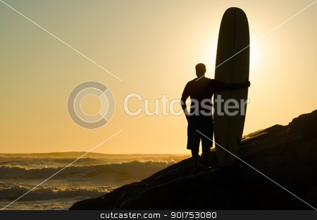To use this stock image in your creative project, please select the size you need over to the right and click the "Add to Cart" button.
Your downloaded image will come with the Cutcaster watermark removed so don’t worry about the watermark you see on this page. Long boarder watching the waves stock photo, A long boarder watching the waves at sunset in Portugal. by Homydesign