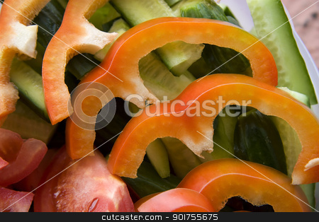 To use this stock image in your creative project, please select the size you need over to the right and click the "Add to Cart" button.
Your downloaded image will come with the Cutcaster watermark removed so don’t worry about the watermark you see on this page. Fresh Vegetables. stock photo, Fresh Vegetables. Tomatoes,pepper and other foodstuffs. by Yury Ponomarev