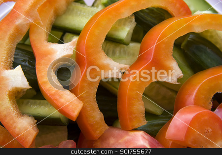 To use this stock image in your creative project, please select the size you need over to the right and click the "Add to Cart" button.
Your downloaded image will come with the Cutcaster watermark removed so don’t worry about the watermark you see on this page. Fresh Vegetables. stock photo, Fresh Vegetables. Tomatoes,pepper and other foodstuffs. by Yury Ponomarev