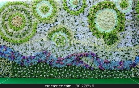 To use this stock image in your creative project, please select the size you need over to the right and click the "Add to Cart" button.
Your downloaded image will come with the Cutcaster watermark removed so don’t worry about the watermark you see on this page. Green backdrop stock photo, Beautiful Green backdrop flowers arrangement background. by kongsky