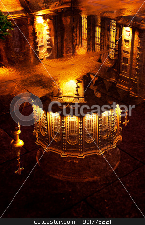 To use this stock image in your creative project, please select the size you need over to the right and click the "Add to Cart" button.
Your downloaded image will come with the Cutcaster watermark removed so don’t worry about the watermark you see on this page. Saint Sofia Russian Orthodox Church Reflection Harbin China stock photo, After the Rain Saint Sofia Russian Orthodox Church Reflection Harbin China Largest Russian Orthodox Church in China. Built in the early 1900s, now a museum in Harbin. by William Perry