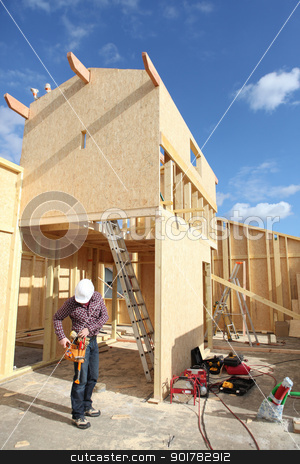 To use this stock image in your creative project, please select the size you need over to the right and click the "Add to Cart" button.
Your downloaded image will come with the Cutcaster watermark removed so don’t worry about the watermark you see on this page. carpenter at work outdoors stock photo, carpenter at work outdoors by photography33