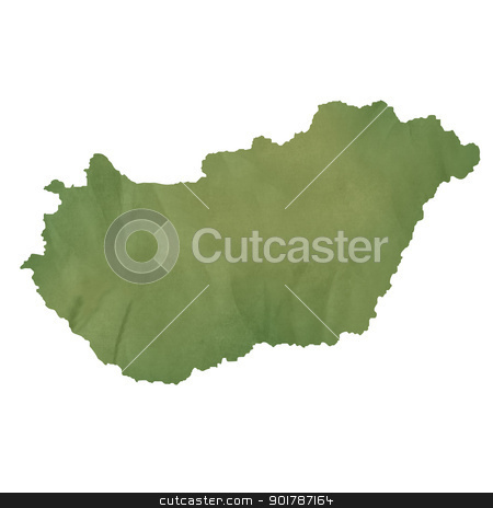 To use this stock image in your creative project, please select the size you need over to the right and click the "Add to Cart" button.
Your downloaded image will come with the Cutcaster watermark removed so don’t worry about the watermark you see on this page. Hungary map on green paper stock photo, Hungary map in old green paper isolated on white background. by Martin Crowdy
