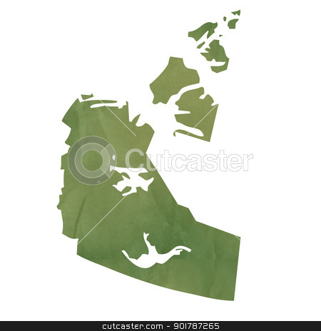 To use this stock image in your creative project, please select the size you need over to the right and click the "Add to Cart" button.
Your downloaded image will come with the Cutcaster watermark removed so don’t worry about the watermark you see on this page. Northwest Territories map on green paper stock photo, Northwest Territories province of Canada map in old green paper isolated on white background. by Martin Crowdy