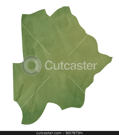 To use this stock image in your creative project, please select the size you need over to the right and click the "Add to Cart" button.
Your downloaded image will come with the Cutcaster watermark removed so don’t worry about the watermark you see on this page. Old green paper map of Botswana stock photo, Old green paper map of Botswana isolated on white background by Martin Crowdy