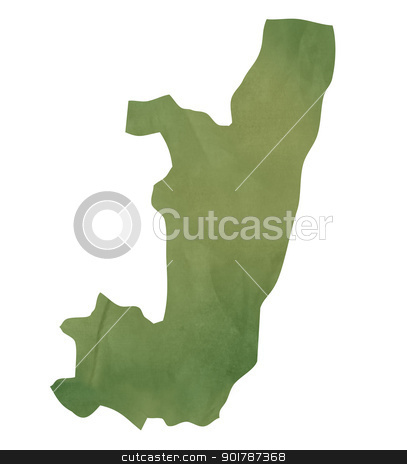 To use this stock image in your creative project, please select the size you need over to the right and click the "Add to Cart" button.
Your downloaded image will come with the Cutcaster watermark removed so don’t worry about the watermark you see on this page. Old green paper map of Congo stock photo, Old green paper map of Congo isolated on white background by Martin Crowdy