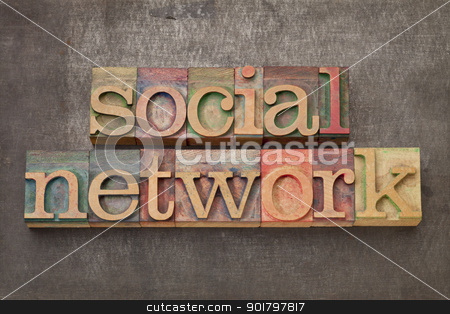 To use this stock image in your creative project, please select the size you need over to the right and click the "Add to Cart" button.
Your downloaded image will come with the Cutcaster watermark removed so don’t worry about the watermark you see on this page. social network in wood type stock photo, social network - text in vintage letterpress wood type against grunge metal surface by Marek Uliasz