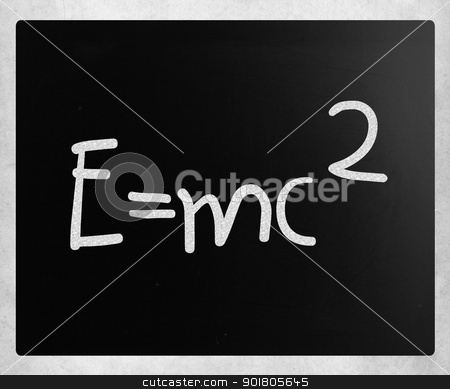 To use this stock image in your creative project, please select the size you need over to the right and click the "Add to Cart" button.
Your downloaded image will come with the Cutcaster watermark removed so don’t worry about the watermark you see on this page. E=mc2 handwritten with white chalk on a blackboard stock photo, E=mc2 handwritten with white chalk on a blackboard by Nenov Brothers Images
