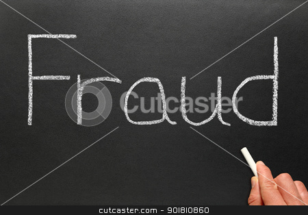 To use this stock image in your creative project, please select the size you need over to the right and click the "Add to Cart" button.
Your downloaded image will come with the Cutcaster watermark removed so don’t worry about the watermark you see on this page. Fraud written with chalk on a blackboard. stock photo, Fraud written with chalk on a blackboard. by Stephen Rees