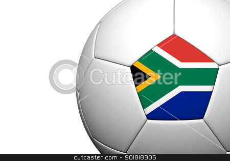 To use this stock image in your creative project, please select the size you need over to the right and click the "Add to Cart" button.
Your downloaded image will come with the Cutcaster watermark removed so don’t worry about the watermark you see on this page. South africa Flag Pattern 3d rendering of a soccer ball isolate stock photo, South africa Flag Pattern 3d rendering of a soccer ball isolate on white background by jakgree