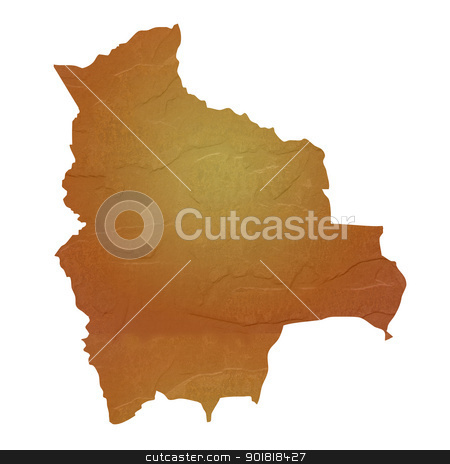 To use this stock image in your creative project, please select the size you need over to the right and click the "Add to Cart" button.
Your downloaded image will come with the Cutcaster watermark removed so don’t worry about the watermark you see on this page. Textured map of Bolivia stock photo, Textured map of Bolivia map with brown rock or stone texture, isolated on white background with clipping path. by Martin Crowdy