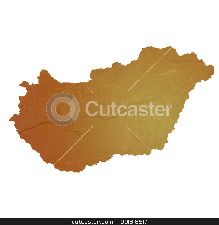 To use this stock image in your creative project, please select the size you need over to the right and click the "Add to Cart" button.
Your downloaded image will come with the Cutcaster watermark removed so don’t worry about the watermark you see on this page. Textured map of Hungary stock photo, Textured map of Hungary map with brown rock or stone texture, isolated on white background with clipping path. by Martin Crowdy
