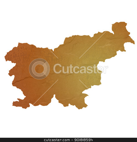 To use this stock image in your creative project, please select the size you need over to the right and click the "Add to Cart" button.
Your downloaded image will come with the Cutcaster watermark removed so don’t worry about the watermark you see on this page. Textured map of Slovenia stock photo, Textured map of Slovenia map with brown rock or stone texture, isolated on white background with clipping path. by Martin Crowdy