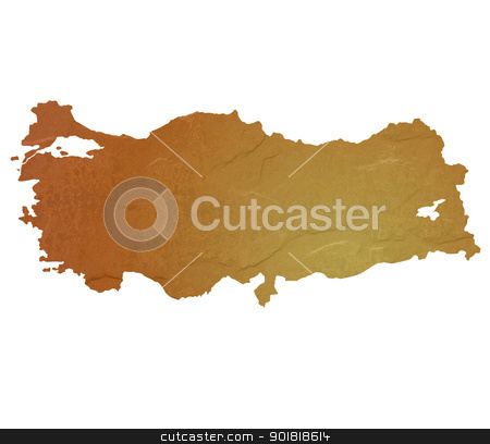 To use this stock image in your creative project, please select the size you need over to the right and click the "Add to Cart" button.
Your downloaded image will come with the Cutcaster watermark removed so don’t worry about the watermark you see on this page. Textured map of Turkey stock photo, Textured map of Turkey map with brown rock or stone texture, isolated on white background with clipping path. by Martin Crowdy