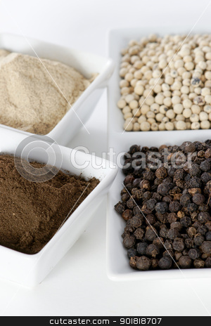 To use this stock image in your creative project, please select the size you need over to the right and click the "Add to Cart" button.
Your downloaded image will come with the Cutcaster watermark removed so don’t worry about the watermark you see on this page. Black and white pepper grain and powder stock photo, Black and white pepper grain and powder in ceramic bowl
by pixs4u