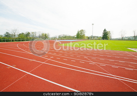 To use this stock image in your creative project, please select the size you need over to the right and click the "Add to Cart" button.
Your downloaded image will come with the Cutcaster watermark removed so don’t worry about the watermark you see on this page. Running track stock photo, Running track
by dacasdo